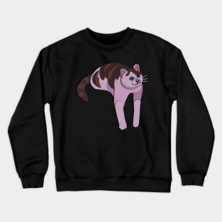 Paper Cut Cat Series! Leggy Crewneck Sweatshirt